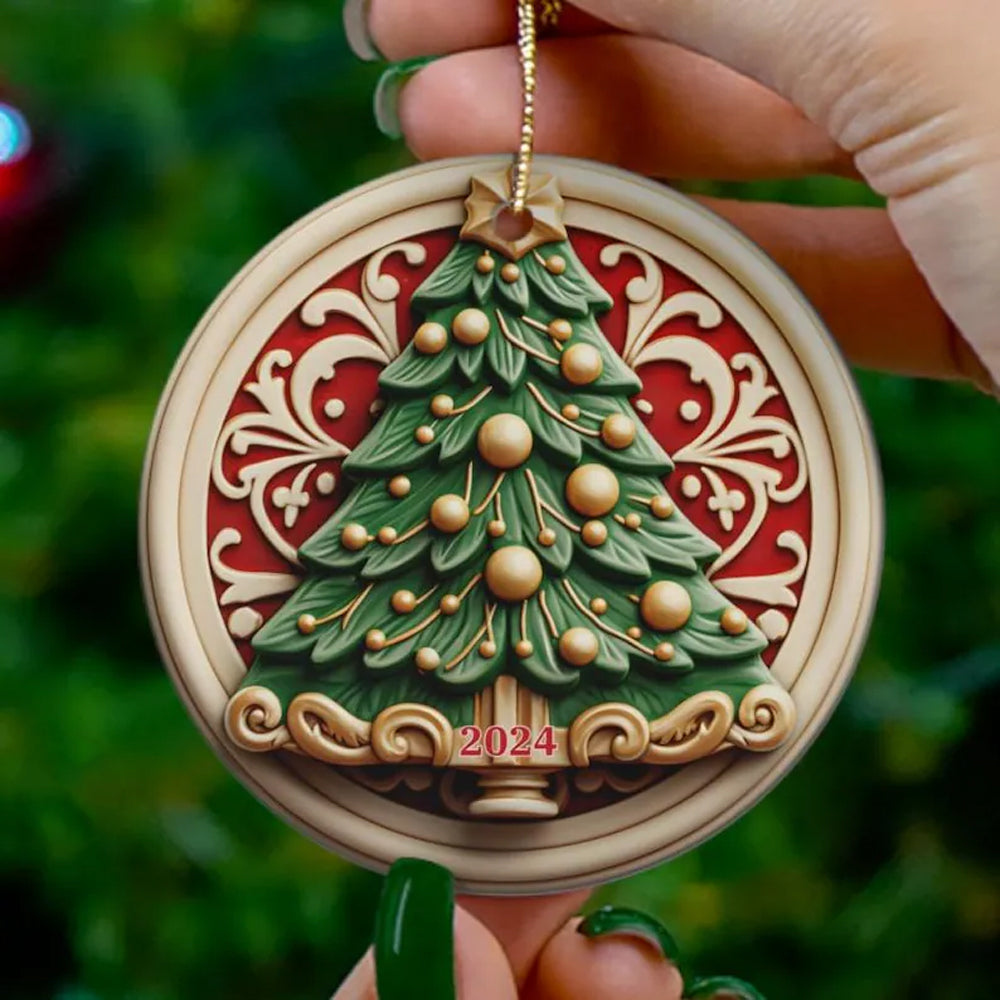 2024 Tree Christmas Ornament Best Christmas Ornaments Holiday Decor